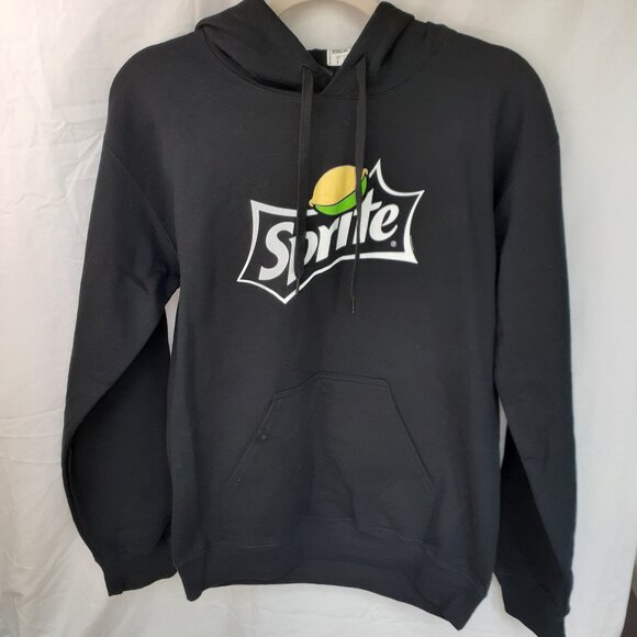New Small Sprite Logo Black Pullover Hoodie - Picture 2 of 6